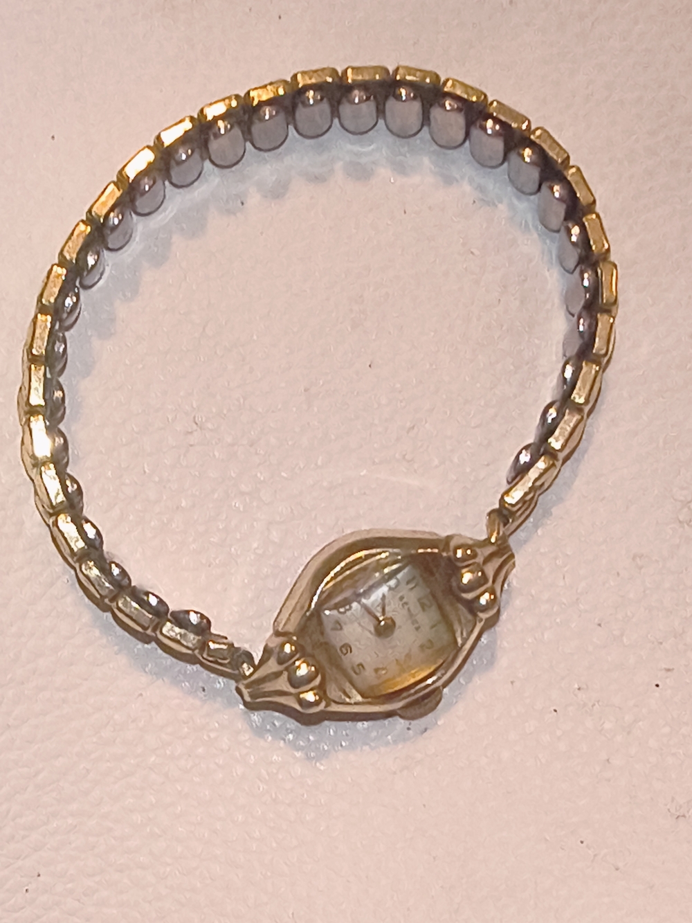 1920's Vintage Benrus 10kt Ge Top Women's Bracelet Wrist Watch
